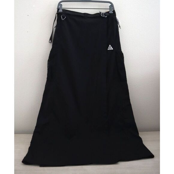 Nike FV7321-010 Women's Sz M Black ACG Snowgrass UV Protection Skirt - Picture 1 of 16